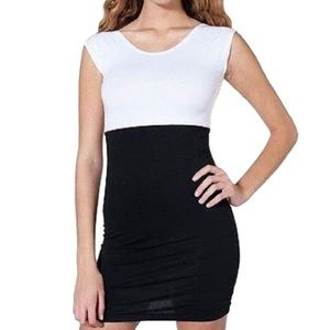 American Apparel Black and White dress